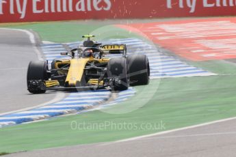 World © Octane Photographic Ltd. Formula 1 – German GP - Qualifying. Renault Sport F1 Team RS18 – Carlos Sainz. Hockenheimring, Baden-Wurttemberg, Germany. Saturday 21st July 2018.