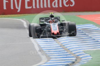 World © Octane Photographic Ltd. Formula 1 – German GP - Qualifying. Haas F1 Team VF-18 – Kevin Magnussen. Hockenheimring, Baden-Wurttemberg, Germany. Saturday 21st July 2018.