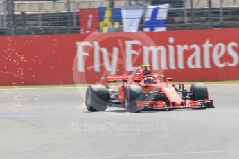 World © Octane Photographic Ltd. Formula 1 – German GP - Qualifying. Scuderia Ferrari SF71-H – Kimi Raikkonen. Hockenheimring, Baden-Wurttemberg, Germany. Saturday 21st July 2018.
