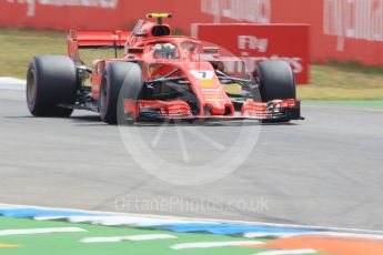 World © Octane Photographic Ltd. Formula 1 – German GP - Qualifying. Scuderia Ferrari SF71-H – Kimi Raikkonen. Hockenheimring, Baden-Wurttemberg, Germany. Saturday 21st July 2018.