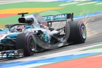 World © Octane Photographic Ltd. Formula 1 – German GP - Qualifying. Mercedes AMG Petronas Motorsport AMG F1 W09 EQ Power+ - Lewis Hamilton. Hockenheimring, Baden-Wurttemberg, Germany. Saturday 21st July 2018.