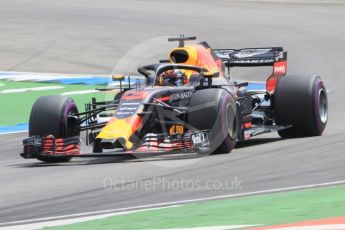 World © Octane Photographic Ltd. Formula 1 – German GP - Qualifying. Aston Martin Red Bull Racing TAG Heuer RB14 – Daniel Ricciardo. Hockenheimring, Baden-Wurttemberg, Germany. Saturday 21st July 2018.