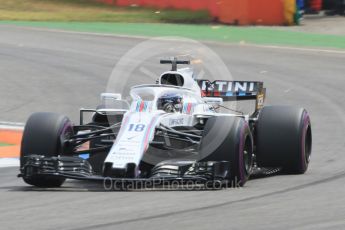 World © Octane Photographic Ltd. Formula 1 – German GP - Qualifying. Williams Martini Racing FW41 – Lance Stroll. Hockenheimring, Baden-Wurttemberg, Germany. Saturday 21st July 2018.