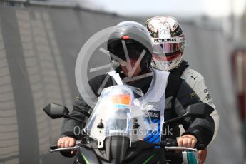 World © Octane Photographic Ltd. Formula 1 – German GP - Qualifying. Mercedes AMG Petronas Motorsport AMG F1 W09 EQ Power+ - Lewis Hamilton. Hockenheimring, Baden-Wurttemberg, Germany. Saturday 21st July 2018.