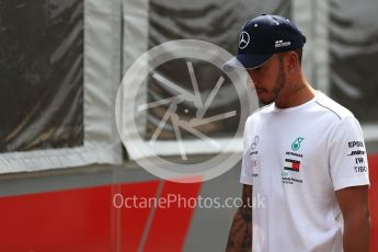 World © Octane Photographic Ltd. Formula 1 – German GP - Qualifying. Mercedes AMG Petronas Motorsport AMG F1 W09 EQ Power+ - Lewis Hamilton. Hockenheimring, Baden-Wurttemberg, Germany. Saturday 21st July 2018.