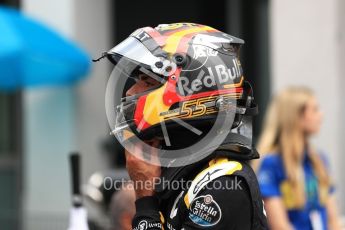 World © Octane Photographic Ltd. Formula 1 – German GP - Qualifying. Renault Sport F1 Team RS18 – Carlos Sainz. Hockenheimring, Baden-Wurttemberg, Germany. Saturday 21st July 2018.