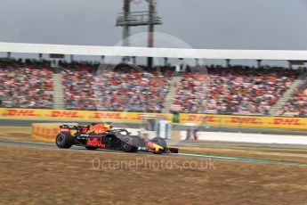 World © Octane Photographic Ltd. Formula 1 – German GP - Qualifying. Aston Martin Red Bull Racing TAG Heuer RB14 – Daniel Ricciardo. Hockenheimring, Baden-Wurttemberg, Germany. Saturday 21st July 2018.