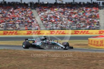 World © Octane Photographic Ltd. Formula 1 – German GP - Qualifying. Mercedes AMG Petronas Motorsport AMG F1 W09 EQ Power+ - Lewis Hamilton. Hockenheimring, Baden-Wurttemberg, Germany. Saturday 21st July 2018.