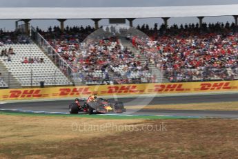 World © Octane Photographic Ltd. Formula 1 – German GP - Qualifying. Aston Martin Red Bull Racing TAG Heuer RB14 – Daniel Ricciardo. Hockenheimring, Baden-Wurttemberg, Germany. Saturday 21st July 2018.