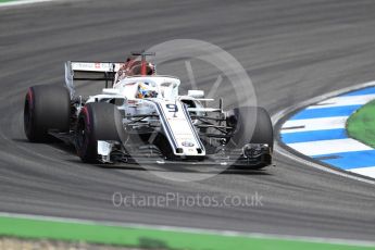 World © Octane Photographic Ltd. Formula 1 – German GP - Race. Alfa Romeo Sauber F1 Team C37 – Marcus Ericsson. Hockenheimring, Baden-Wurttemberg, Germany. Sunday 22nd July 2018.