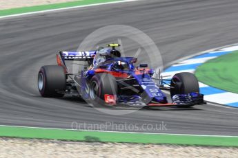 World © Octane Photographic Ltd. Formula 1 – German GP - Race. Scuderia Toro Rosso STR13 – Pierre Gasly. Hockenheimring, Baden-Wurttemberg, Germany. Sunday 22nd July 2018.