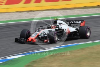 World © Octane Photographic Ltd. Formula 1 – German GP - Race. Haas F1 Team VF-18 – Kevin Magnussen. Hockenheimring, Baden-Wurttemberg, Germany. Sunday 22nd July 2018.