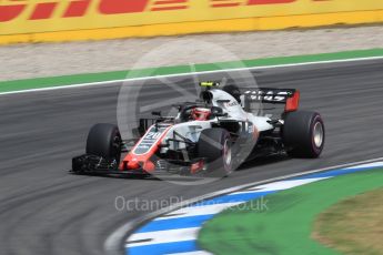 World © Octane Photographic Ltd. Formula 1 – German GP - Race. Haas F1 Team VF-18 – Kevin Magnussen. Hockenheimring, Baden-Wurttemberg, Germany. Sunday 22nd July 2018.