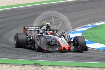 World © Octane Photographic Ltd. Formula 1 – German GP - Race. Haas F1 Team VF-18 – Kevin Magnussen. Hockenheimring, Baden-Wurttemberg, Germany. Sunday 22nd July 2018.