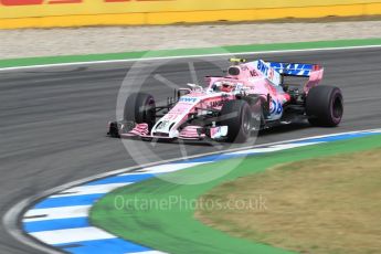 World © Octane Photographic Ltd. Formula 1 – German GP - Race. Sahara Force India VJM11 - Esteban Ocon. Hockenheimring, Baden-Wurttemberg, Germany. Sunday 22nd July 2018.