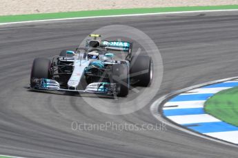 World © Octane Photographic Ltd. Formula 1 – German GP - Race. Mercedes AMG Petronas Motorsport AMG F1 W09 EQ Power+ - Valtteri Bottas. Hockenheimring, Baden-Wurttemberg, Germany. Sunday 22nd July 2018.