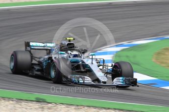 World © Octane Photographic Ltd. Formula 1 – German GP - Race. Mercedes AMG Petronas Motorsport AMG F1 W09 EQ Power+ - Valtteri Bottas. Hockenheimring, Baden-Wurttemberg, Germany. Sunday 22nd July 2018.
