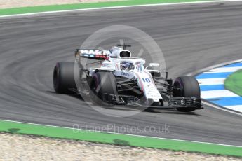 World © Octane Photographic Ltd. Formula 1 – German GP - Race. Williams Martini Racing FW41 – Lance Stroll. Hockenheimring, Baden-Wurttemberg, Germany. Sunday 22nd July 2018.