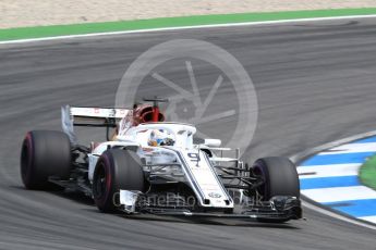 World © Octane Photographic Ltd. Formula 1 – German GP - Race. Alfa Romeo Sauber F1 Team C37 – Marcus Ericsson. Hockenheimring, Baden-Wurttemberg, Germany. Sunday 22nd July 2018.