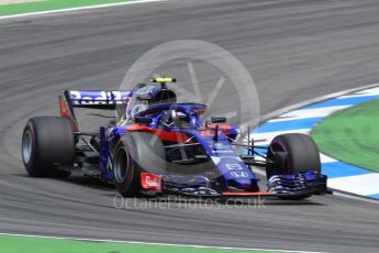 World © Octane Photographic Ltd. Formula 1 – German GP - Race. Scuderia Toro Rosso STR13 – Pierre Gasly. Hockenheimring, Baden-Wurttemberg, Germany. Sunday 22nd July 2018.