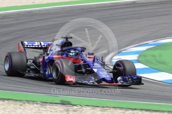 World © Octane Photographic Ltd. Formula 1 – German GP - Race. Scuderia Toro Rosso STR13 – Brendon Hartley. Hockenheimring, Baden-Wurttemberg, Germany. Sunday 22nd July 2018.