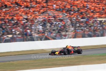 World © Octane Photographic Ltd. Formula 1 – German GP - Race. Aston Martin Red Bull Racing TAG Heuer RB14 – Max Verstappen. Hockenheimring, Baden-Wurttemberg, Germany. Sunday 22nd July 2018.
