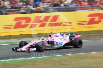 World © Octane Photographic Ltd. Formula 1 – German GP - Race. Sahara Force India VJM11 - Esteban Ocon. Hockenheimring, Baden-Wurttemberg, Germany. Sunday 22nd July 2018.
