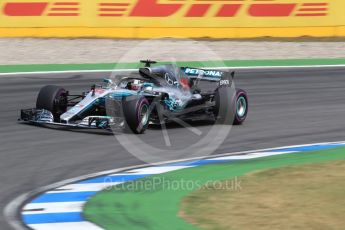 World © Octane Photographic Ltd. Formula 1 – German GP - Race. Mercedes AMG Petronas Motorsport AMG F1 W09 EQ Power+ - Lewis Hamilton. Hockenheimring, Baden-Wurttemberg, Germany. Sunday 22nd July 2018.