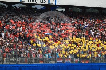 World © Octane Photographic Ltd. Formula 1 – German GP - Race. German flag made up of fan held cards. Hockenheimring, Baden-Wurttemberg, Germany. Sunday 22nd July 2018.