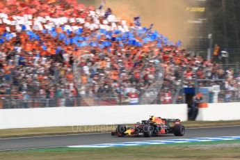 World © Octane Photographic Ltd. Formula 1 – German GP - Race. Aston Martin Red Bull Racing TAG Heuer RB14 – Max Verstappen. Hockenheimring, Baden-Wurttemberg, Germany. Sunday 22nd July 2018.