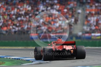 World © Octane Photographic Ltd. Formula 1 – German GP - Race. Scuderia Ferrari SF71-H – Sebastian Vettel. Hockenheimring, Baden-Wurttemberg, Germany. Sunday 22nd July 2018.