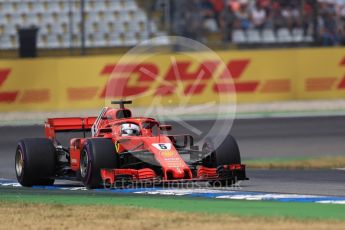 World © Octane Photographic Ltd. Formula 1 – German GP - Race. Scuderia Ferrari SF71-H – Sebastian Vettel. Hockenheimring, Baden-Wurttemberg, Germany. Sunday 22nd July 2018.