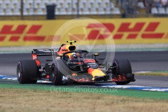 World © Octane Photographic Ltd. Formula 1 – German GP - Race. Aston Martin Red Bull Racing TAG Heuer RB14 – Max Verstappen. Hockenheimring, Baden-Wurttemberg, Germany. Sunday 22nd July 2018.