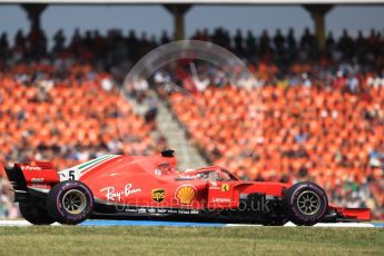 World © Octane Photographic Ltd. Formula 1 – German GP - Race. Scuderia Ferrari SF71-H – Sebastian Vettel. Hockenheimring, Baden-Wurttemberg, Germany. Sunday 22nd July 2018.