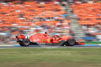 World © Octane Photographic Ltd. Formula 1 – German GP - Race. Scuderia Ferrari SF71-H – Sebastian Vettel. Hockenheimring, Baden-Wurttemberg, Germany. Sunday 22nd July 2018.