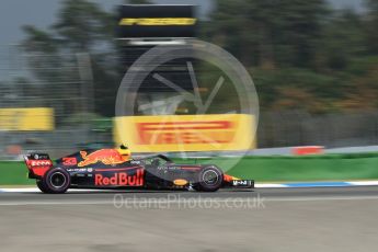 World © Octane Photographic Ltd. Formula 1 – German GP - Race. Aston Martin Red Bull Racing TAG Heuer RB14 – Max Verstappen. Hockenheimring, Baden-Wurttemberg, Germany. Sunday 22nd July 2018.