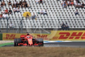 World © Octane Photographic Ltd. Formula 1 – German GP - Race. Scuderia Ferrari SF71-H – Sebastian Vettel. Hockenheimring, Baden-Wurttemberg, Germany. Sunday 22nd July 2018.