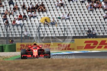 World © Octane Photographic Ltd. Formula 1 – German GP - Race. Scuderia Ferrari SF71-H – Kimi Raikkonen. Hockenheimring, Baden-Wurttemberg, Germany. Sunday 22nd July 2018.