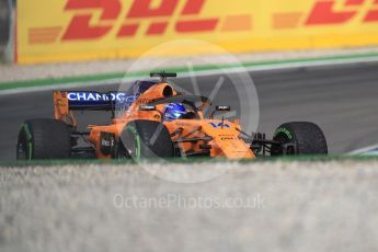 World © Octane Photographic Ltd. Formula 1 – German GP - Race. McLaren MCL33 – Fernando Alonso. Hockenheimring, Baden-Wurttemberg, Germany. Sunday 22nd July 2018.