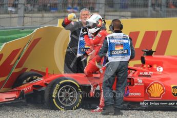 World © Octane Photographic Ltd. Formula 1 – German GP - Race. Scuderia Ferrari SF71-H – Sebastian Vettel. Hockenheimring, Baden-Wurttemberg, Germany. Sunday 22nd July 2018.