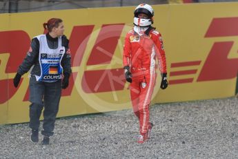 World © Octane Photographic Ltd. Formula 1 – German GP - Race. Scuderia Ferrari SF71-H – Sebastian Vettel. Hockenheimring, Baden-Wurttemberg, Germany. Sunday 22nd July 2018.