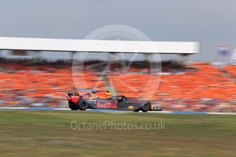 World © Octane Photographic Ltd. Formula 1 – German GP - Race. Aston Martin Red Bull Racing TAG Heuer RB14 – Max Verstappen. Hockenheimring, Baden-Wurttemberg, Germany. Sunday 22nd July 2018.