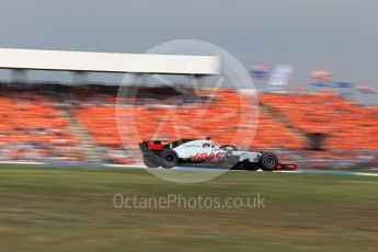 World © Octane Photographic Ltd. Formula 1 – German GP - Race. Haas F1 Team VF-18 – Romain Grosjean. Hockenheimring, Baden-Wurttemberg, Germany. Sunday 22nd July 2018.