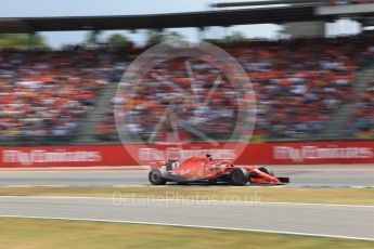 World © Octane Photographic Ltd. Formula 1 – German GP - Race. Scuderia Ferrari SF71-H – Sebastian Vettel. Hockenheimring, Baden-Wurttemberg, Germany. Sunday 22nd July 2018.