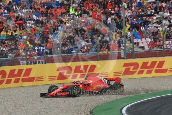 World © Octane Photographic Ltd. Formula 1 – German GP - Race. Scuderia Ferrari SF71-H – Sebastian Vettel. Hockenheimring, Baden-Wurttemberg, Germany. Sunday 22nd July 2018.