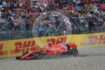 World © Octane Photographic Ltd. Formula 1 – German GP - Race. Scuderia Ferrari SF71-H – Sebastian Vettel. Hockenheimring, Baden-Wurttemberg, Germany. Sunday 22nd July 2018.