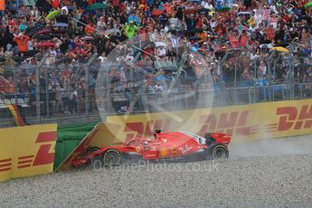 World © Octane Photographic Ltd. Formula 1 – German GP - Race. Scuderia Ferrari SF71-H – Sebastian Vettel. Hockenheimring, Baden-Wurttemberg, Germany. Sunday 22nd July 2018.