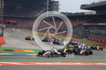World © Octane Photographic Ltd. Formula 1 – German GP - Race. Haas F1 Team VF-18 – Kevin Magnussen. Hockenheimring, Baden-Wurttemberg, Germany. Sunday 22nd July 2018.
