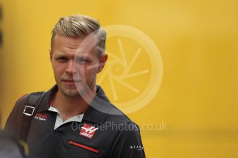 World © Octane Photographic Ltd. Formula 1 – German GP - Paddock. Haas F1 Team VF-18 – Kevin Magnussen. Hockenheimring, Baden-Wurttemberg, Germany. Sunday 22nd July 2018.