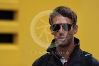 World © Octane Photographic Ltd. Formula 1 – German GP - Paddock. Haas F1 Team VF-18 – Romain Grosjean. Hockenheimring, Baden-Wurttemberg, Germany. Sunday 22nd July 2018.